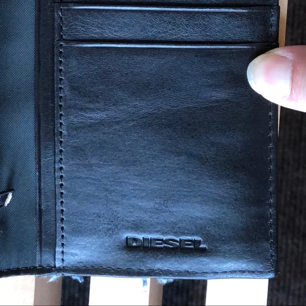 NWT: DIESEL | Denim Long Wallet - Picture 5 of 6